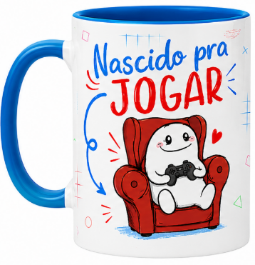 Caneca Born to Play